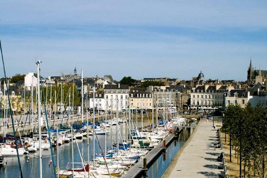 Grand T2 Port De Vannes, Vue Sur Jardin Exterior foto